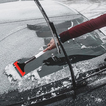 Ξύστρα πάγου αυτοκινήτου για παρμπρίζ Αντιολισθητικό Auto Snow Remover for Cars Winter Snow Shovel Ξύστρα πάγου Αφαίρεση πάγου για αυτοκίνητα Φορτηγά