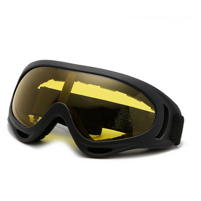 Ochelari tactici UV400 pentru bărbați, femei, ochelari de schi antivânt, sport magnetici, snowboard, motos de zăpadă, ochelari de soare, iarna, pentru schior.