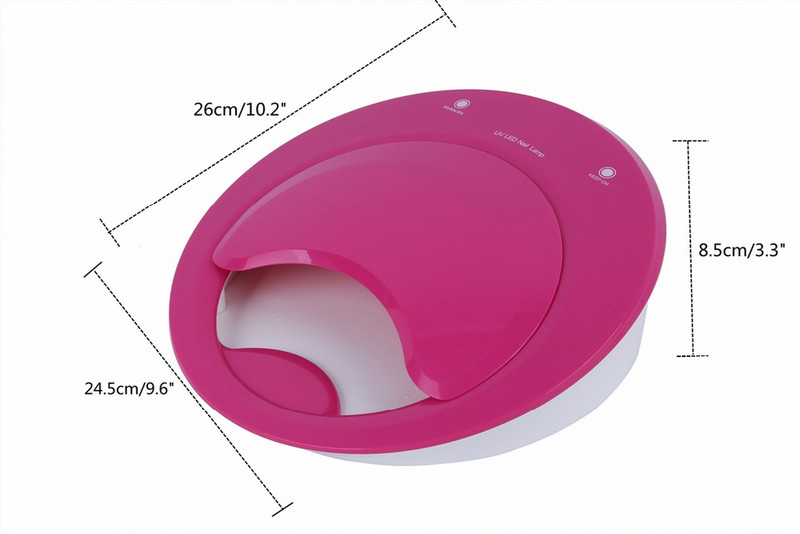 Új flip körömszárító 40W UV LED lámpa 20db Leds Auto Sensor 30s/60s/90s Timer 100-240V Nail Art Eszközök körömkezelő zseléhez