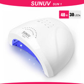 SUNUV SUNone 48W Lampă UV Uscător de unghii cu gel Lumină UV LED pentru mașină de unghii Lampă de întărire a unghiilor pentru lac cu gel Instrumente pentru arta unghiilor