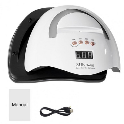 1 set convenabil, fără uscător de unghii pentru mână neagră, uscător de unghii, priză UE, fototerapie