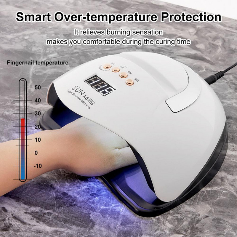 1 set convenabil, fără uscător de unghii pentru mână neagră, uscător de unghii, priză UE, fototerapie