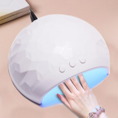 Hordozható körömszárító gép UV LED lámpa 30/60/90s időzítő USB kábel otthoni használatra köröm UV gél lakk szárító LED körömlámpa eszköz