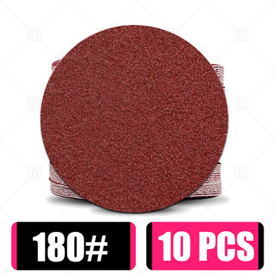 10 buc. Disc șlefuit rotund, metal, lemn, auto, roată de mașină, kit de lustruire, șlefuit, granulație 80-5000, 2-6 inci