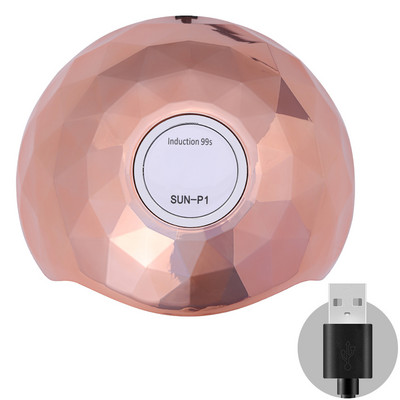 Uscător de unghii profesional cu LED UV, sigur, durabil, uscător de întărire cu oja, uscător de unghii cu gel cu inducție automat pentru instrument de manichiură