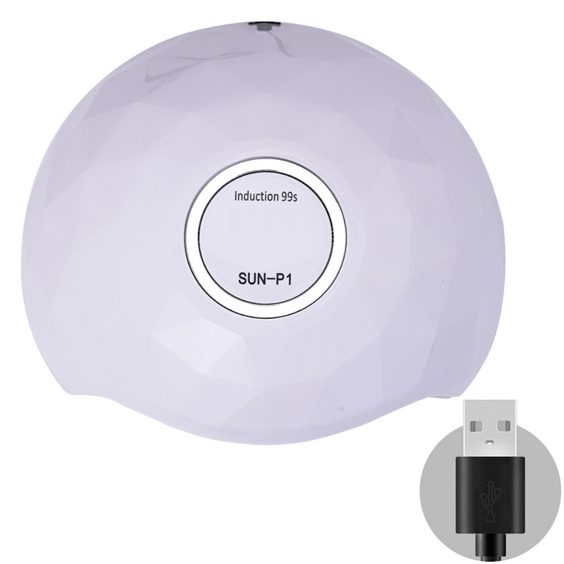 Uscător de unghii profesional cu LED UV, sigur, durabil, uscător de întărire cu oja, uscător de unghii cu gel cu inducție automat pentru instrument de manichiură