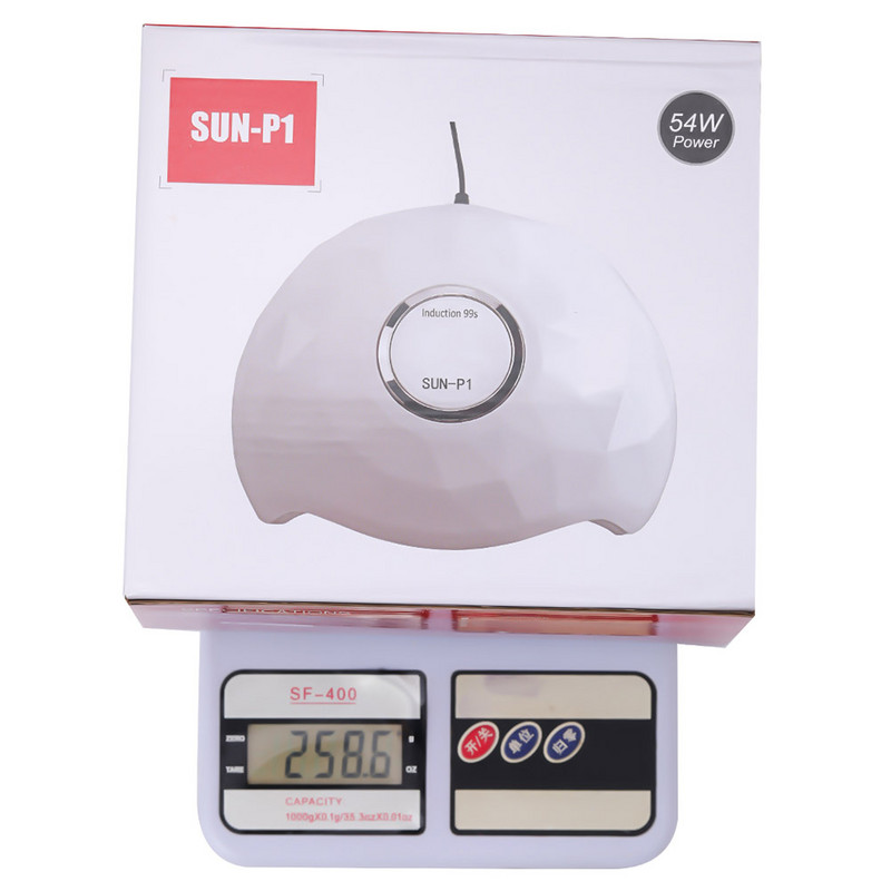 Uscător de unghii profesional cu LED UV, sigur, durabil, uscător de întărire cu oja, uscător de unghii cu gel cu inducție automat pentru instrument de manichiură