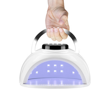 168W SUN M5 PLUS UV LED лампа за маникюр Лампи за нокти Сушилня за нокти за втвърдяване на UV гел лак Инструменти за нокти със сензор LCD дисплей