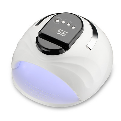 Lampă LED UV SUN M5 PLUS 168W pentru lămpi de manichiură Uscator de unghii pentru întărirea lacului cu gel UV Instrumente pentru unghii cu ecran LCD cu senzor