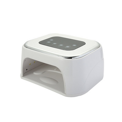 Lampă LED UV LOOTAAN 99W Senzor automat de modă Difuzor Bluetooth 42 LED-uri Uscător de unghii pentru ocul cu gel Instrumente pentru manichiură și pedichiură
