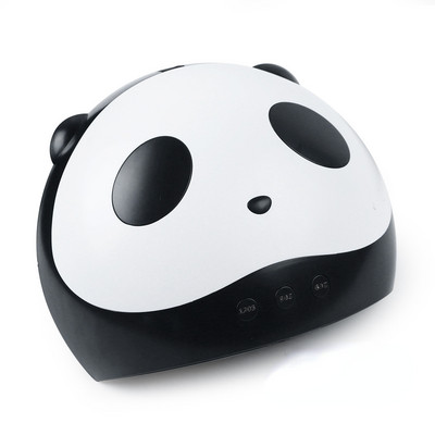 Panda Nail Light 36W Mașină de fototerapie cu sursă de lumină dublă Lampă de copt cu lumină pentru unghii Lampă de polimerizare a unghiilor