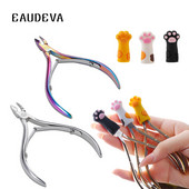 Foarfece pentru cuticulă din oțel inoxidabil Clește pentru tuns Vultur Cioc Manichiură Dispozitiv pentru îndepărtarea pielii moarte Cutter Pensetă Pedichiură Unelte pentru unghii