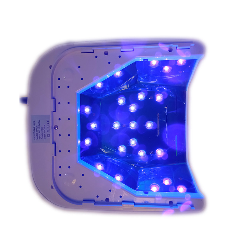 CE minőség garantált elemes kivehető fototerápiás lámpa 72w, dupla UV LED sütő, vezeték nélküli újratölthető manikűr szárító