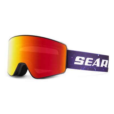 2022 Ochelari de schi Munte Femeie Bărbați Ochelari de zăpadă Anti-aburi Ochelari de schi pentru femeie Sport în aer liber Bărbați dublu Ochelari de soare pentru motocicletă