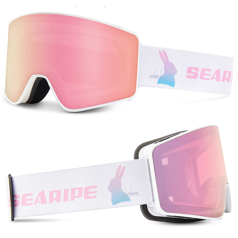 2022 Ochelari de schi Munte Femeie Bărbați Ochelari de zăpadă Anti-aburi Ochelari de schi pentru femeie Sport în aer liber Bărbați dublu Ochelari de soare pentru motocicletă