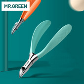MR.GREEN Alati za manikuru Profesionalni nehrđajući čelik Debeli nokti na nogama Urasle zanoktice Trimer Kliješta Škare Škare za nokte