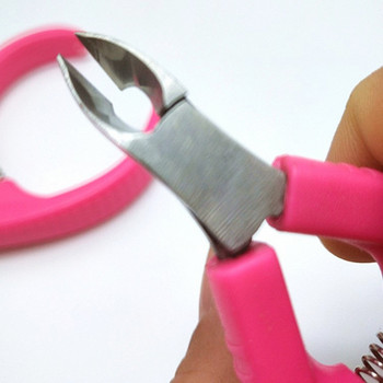 Ψαλίδι για την επιδερμίδα νυχιών Dead Skin Remover Scissor Nipper Toe Finger Professional Μανικιούρ Αιχμηρό εργαλείο περιποίησης από ανοξείδωτο ατσάλι
