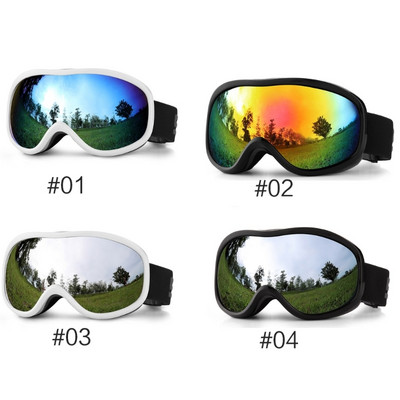 Γυαλιά σκι για Μυωπία-Γυαλιά Αντιομίχλης Γυαλιά Snowboard Προστασία από υπεριώδη ακτινοβολία Γυαλιά χιονιού Outdoor Sport Googles