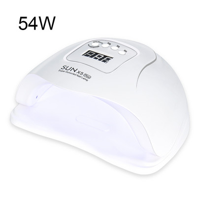 Lampă pentru unghii 84W/54W/36W Lampă cu gel de mare putere 42 LED-uri Lampă UV Uscător de unghii cu întărire rapidă cu cameră mare și temporizator Senzor inteligent instrumente pentru unghii
