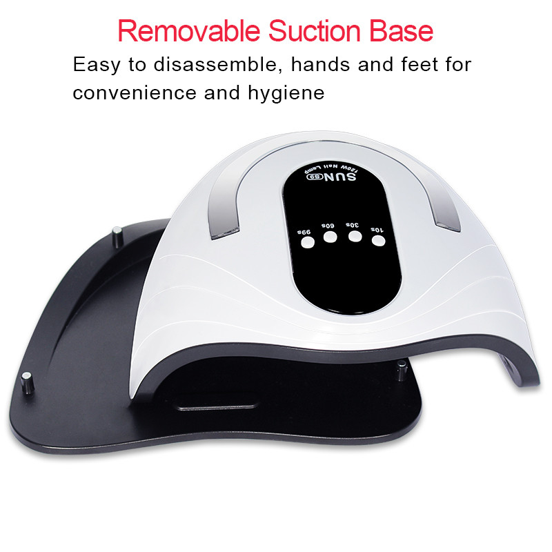 Lampă pentru unghii 84W/54W/36W Lampă cu gel de mare putere 42 LED-uri Lampă UV Uscător de unghii cu întărire rapidă cu cameră mare și temporizator Senzor inteligent instrumente pentru unghii