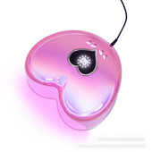 Lampă de uscare a unghiilor Uv/led 96W pentru manichiură în formă de inimă Uscator profesional de lac de unghii Mașină de lumină pentru uscare rapidă a tuturor lacurilor cu gel