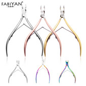 Clește pentru cuticulă Foarfecă Dispozitiv de îndepărtare a pielii moarte Clește de tuns Picior din oțel inoxidabil Manichiură Pedichiură Instrument de îngrijire a unghiilor