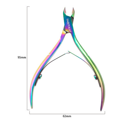 Clește pentru cuticulă Foarfecă Dispozitiv de îndepărtare a pielii moarte Clește de tuns Picior din oțel inoxidabil Manichiură Pedichiură Instrument de îngrijire a unghiilor