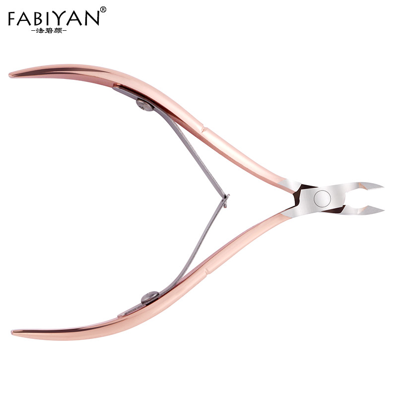 Clește pentru cuticulă Foarfecă Dispozitiv de îndepărtare a pielii moarte Clește de tuns Picior din oțel inoxidabil Manichiură Pedichiură Instrument de îngrijire a unghiilor