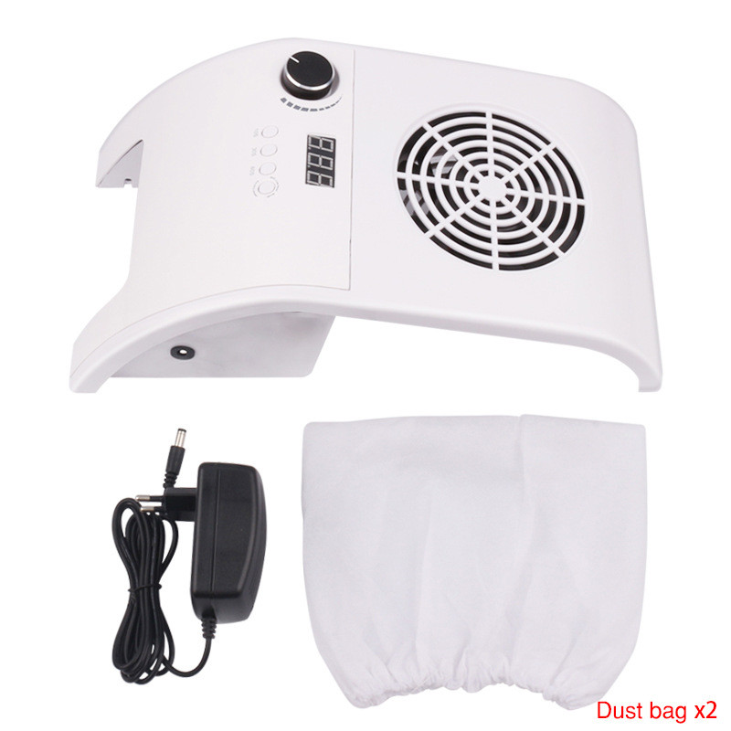 Mașină multifuncțională de manichiură 3 în 1 35000rpm Aspirator puternic și silențios Lampă pentru unghii cu LED UV de 48W Uscă rapid toate lacurile de unghii