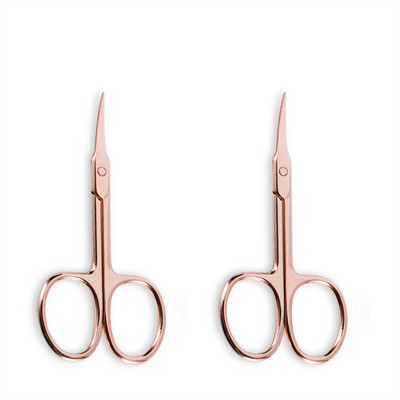 Dispozitiv de tăiat unghii Trimmer de sprâncene din oțel inoxidabil Foarfece mici Manichiură profesională Cusut unghii Instrumente pentru pedichiură ulei de cuticule