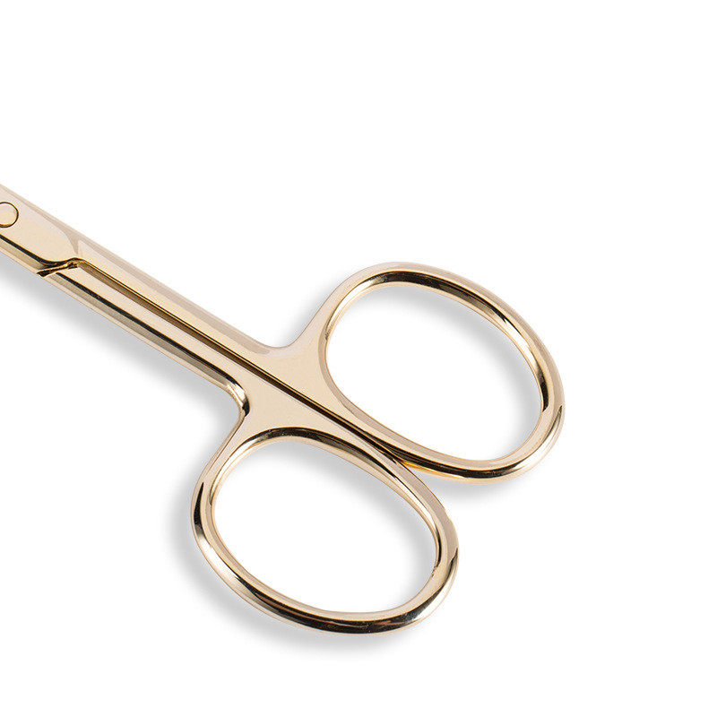 Dispozitiv de tăiat unghii Trimmer de sprâncene din oțel inoxidabil Foarfece mici Manichiură profesională Cusut unghii Instrumente pentru pedichiură ulei de cuticule