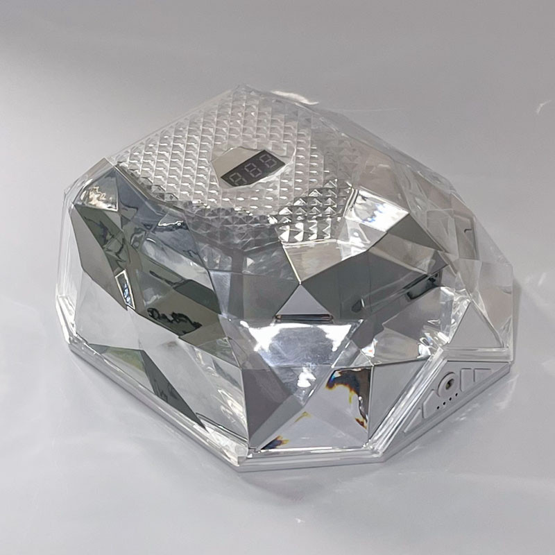 logo personalizat profesional acrilic auriu argintiu fără fir reîncărcabil fără fir UV LED lampă uscător de unghii