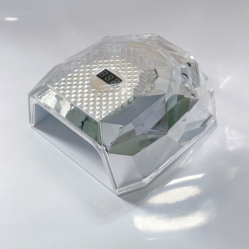 logo personalizat profesional acrilic auriu argintiu fără fir reîncărcabil fără fir UV LED lampă uscător de unghii