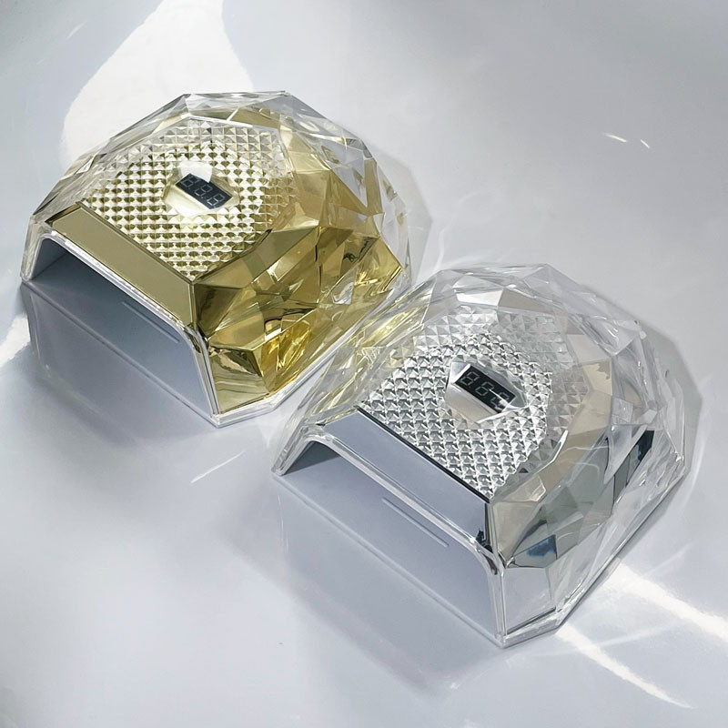 logo personalizat profesional acrilic auriu argintiu fără fir reîncărcabil fără fir UV LED lampă uscător de unghii