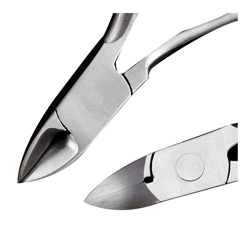 Clește pentru nas de vultur din oțel inoxidabil pentru unghii cu incrustație pentru unghii Clipă mare pentru unghii foarfece pentru piele moartă clește de frumusețe