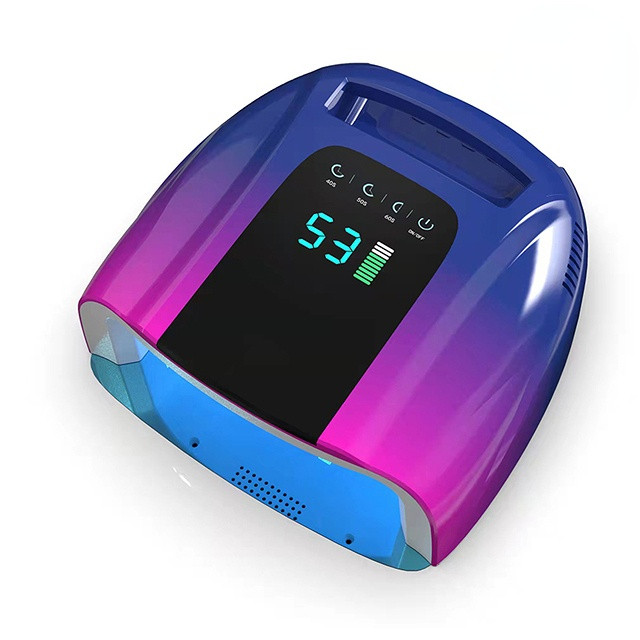 Lămpi UV pentru unghii, reîncărcabile fără fir Gradient Pro Cure, 96 W, pentru oja cu gel pentru manichiură, profesională, pentru salon cu logo privat