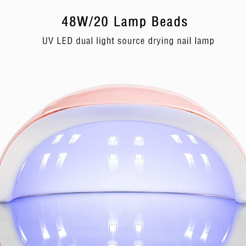 Mașină de uscător de unghii 40W Lampă LED UV Cablu USB portabil Lampă de uscare pentru unghii Lampă semi-permanentă pentru lac cu gel Sun Y6