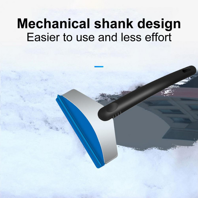 Îndepărtator de raclete de gheață de zăpadă pentru geamuri de mașină Îndepărtarea înghețului de parbriz de iarnă Lopată Perie de curățare a vehiculelor Instrument de mână Accesorii de spălat auto