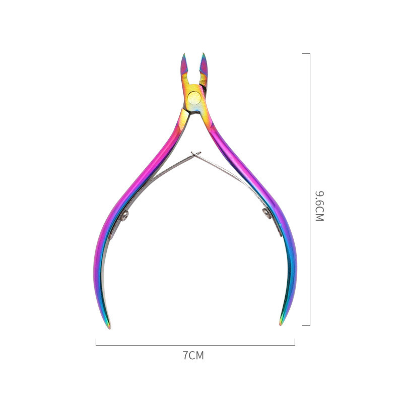 Scule profesionale pentru îndepărtarea cuticulelor pentru tăieturi Foarfece Îngrijirea degetelor Manichiură Dispozitiv de tăiat unghii Instrumente pentru piele moartă Comerț cu ridicata din oțel inoxidabil