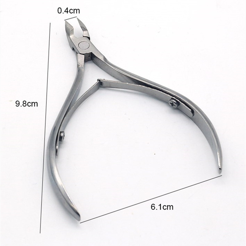 Scule profesionale pentru îndepărtarea cuticulelor pentru tăieturi Foarfece Îngrijirea degetelor Manichiură Dispozitiv de tăiat unghii Instrumente pentru piele moartă Comerț cu ridicata din oțel inoxidabil