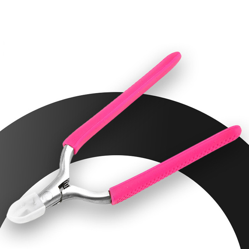 Foarfece colorate pentru olecran pentru unghia de la picior Dispozitiv de îndepărtare a pielii moarte încarnate Nail Art Cuticule Clipper Clipper Edge Cutter Manichiură Clește Instrument