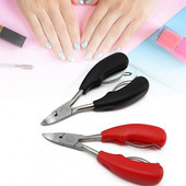 Unghii profesionale pentru degete și deget de la picioare Foarfecă pentru cuticule pentru piele moartă Cuticule pentru unghii Instrument de manichiură Dispozitiv de tăiat unghii din oțel inoxidabil