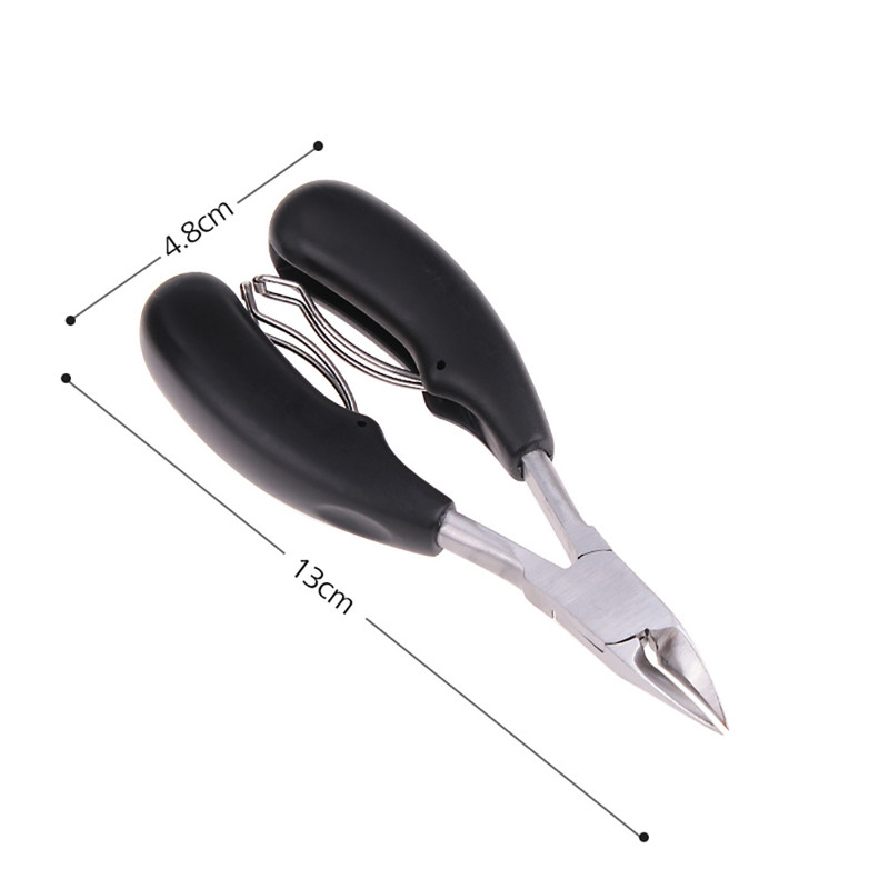 Unghii profesionale pentru degete și deget de la picioare Foarfecă pentru cuticule pentru piele moartă Cuticule pentru unghii Instrument de manichiură Dispozitiv de tăiat unghii din oțel inoxidabil