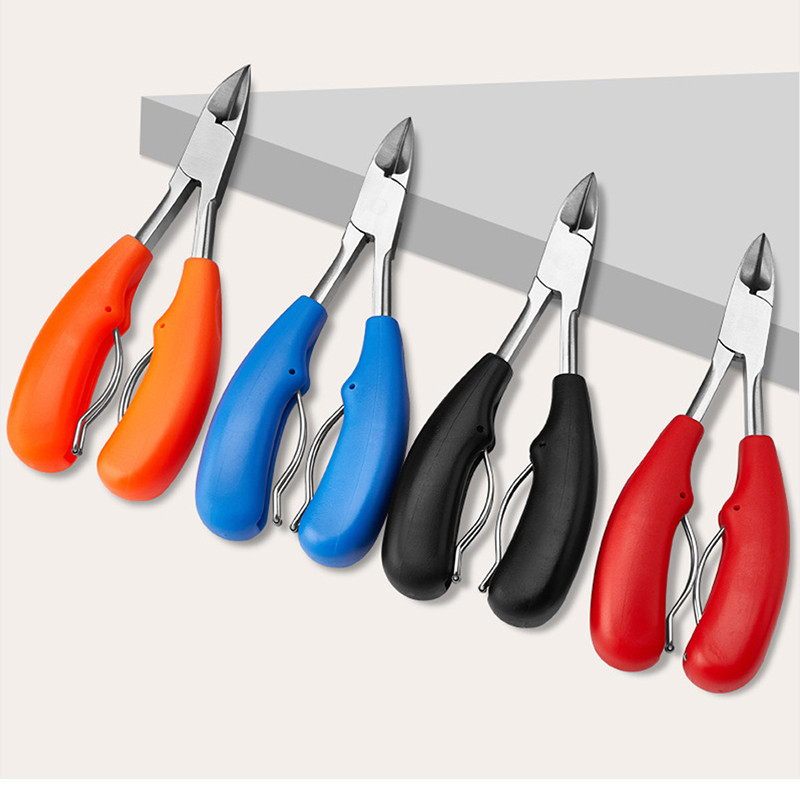 Unghii profesionale pentru degete și deget de la picioare Foarfecă pentru cuticule pentru piele moartă Cuticule pentru unghii Instrument de manichiură Dispozitiv de tăiat unghii din oțel inoxidabil