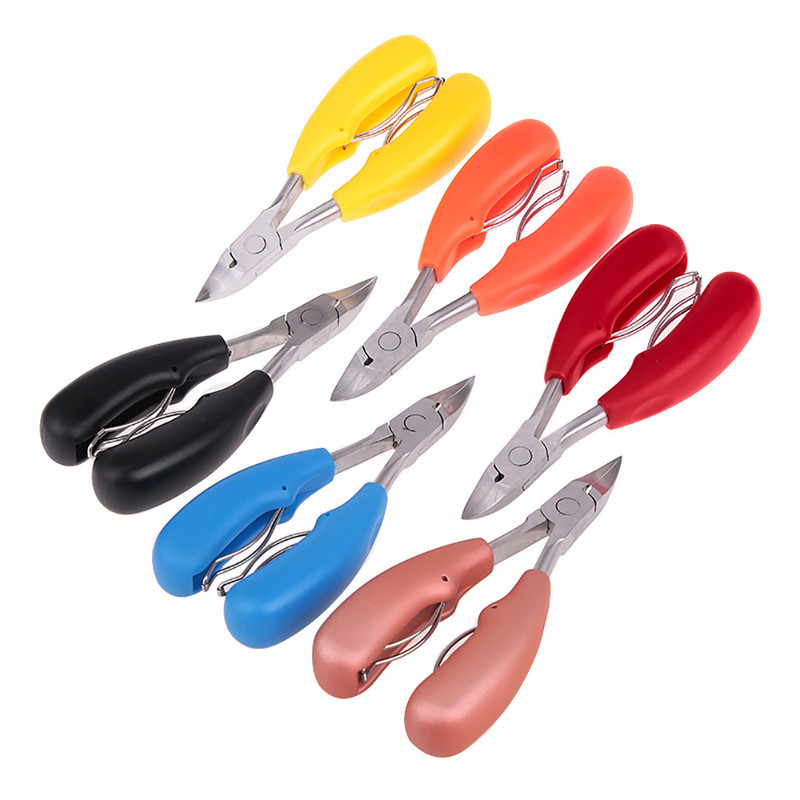 Unghii profesionale pentru degete și deget de la picioare Foarfecă pentru cuticule pentru piele moartă Cuticule pentru unghii Instrument de manichiură Dispozitiv de tăiat unghii din oțel inoxidabil