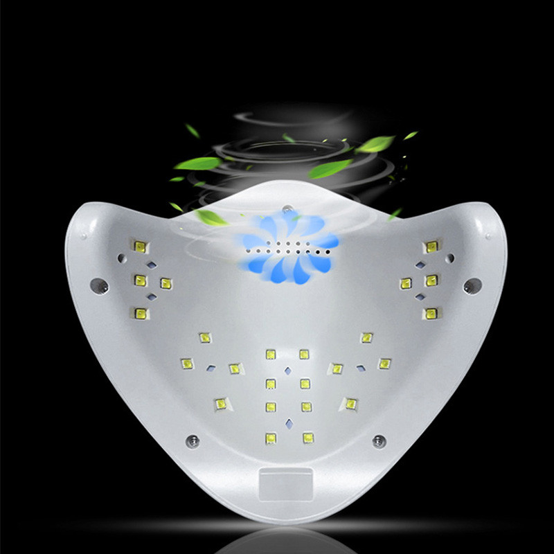 SUN 5 Lampă UV pentru unghii, 48W, uscător de oje, temporizator, lampă pentru manichiură automată, lampă LED pentru arta unghiilor, pentru uscarea lacului cu gel