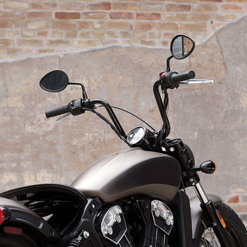 За Indian Roadmaster 2015 до 2021 Scout Bobber / ABS 2018-2020 Vintage 20 21 Мотоциклетно огледало за обратно виждане 1 чифт странични огледала