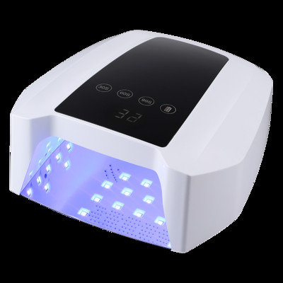 72 W-os újratölthető körömlámpa vezeték nélküli gél lakk szárító pedikűr gép UV fény körmökhöz vezeték nélküli köröm lámpa