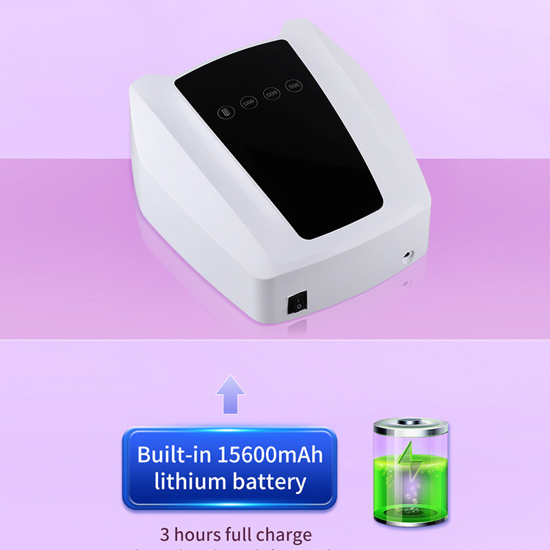 72 W-os újratölthető körömlámpa vezeték nélküli gél lakk szárító pedikűr gép UV fény körmökhöz vezeték nélküli köröm lámpa