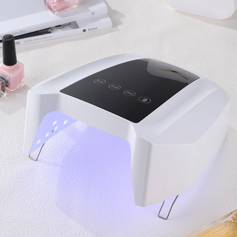 72 W-os újratölthető körömlámpa vezeték nélküli gél lakk szárító pedikűr gép UV fény körmökhöz vezeték nélküli köröm lámpa